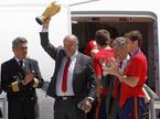Vincente del Bosque in Iker Casillas