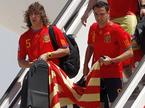 Xavi Hernandez in Carles Puyol