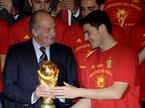 Kralj Juan Carlos in Iker Casillas