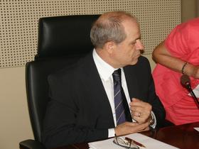 Minister za delo Ivan Svetlik na seji ESS-ja