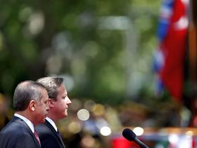 Recep Tayyip Erdogan in David Cameron