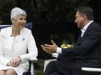 Jadranka Kosor in Borut Pahor