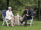 Jadranka Kosor in Borut Pahor