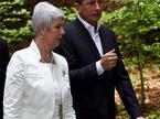 Jadranka Kosor in Borut Pahor