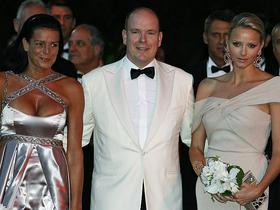 Monaška princesa Stephanie, monaški knez Albert in Charlene Wittstock