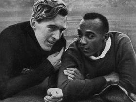 Lutz Long in Jesse Owens