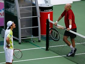 Tommy Haas in Nikolaj Davidenko