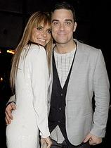 Robbie Williams in Ayda Field