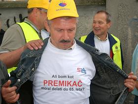 32 sindikatov, pokojninska reforma, protestni shod
