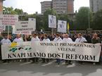 32 sindikatov, pokojninska reforma, beneficirani poklici