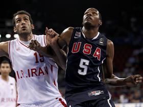 Kevin Durant, Hamed Haddadi