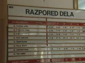 Razpored dela zdravnikov