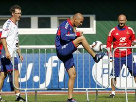 Laurent Blanc, Zinedine Zidane, Fabien Barthez