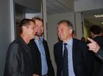 Rajko Gerič, Jože Možina in Anton Guzej