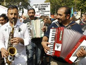 Pariz protesti romi Sarkozy