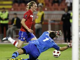 Miloš Krasić in Samir Handanovič