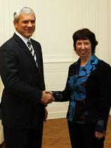 Boris Tadić in Catherine Ashton