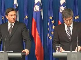 Borut Pahor in Dorjan Marušič