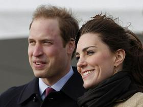 Kate Middleton in princ William