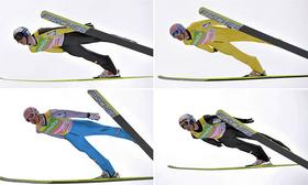 Thomas Morgenstern, Andreas Kofler, Martin Koch, Gregor Schlierenzauer