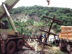 Dragonja, 4. 7.1991 - blokada, ki je onemogočila JLA prehod čez reko Dragonjo