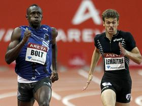 Usain Bolt in Christophe Lemaitre