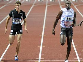 Christophe Lemaitre in Usain Bolt