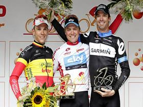 Philippe Gilbert, Edvald Boasson Hagen in David Millar