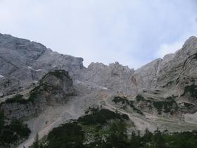 Severno ostenje Grintovca in Kočne