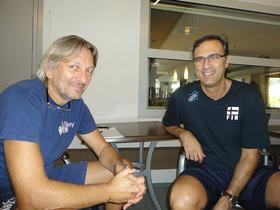 Veselin Vuković in finski selektor Daniel Castellani