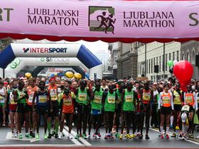 Štart 16. ljubljanskega maraatona