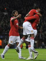 Antonio Valencia, Nani in Anderson (Manchester United)