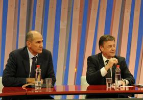 Janez Janša in Zoran Janković