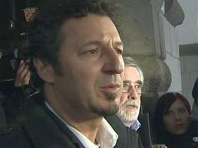 Patrick Vlačič in Dušan Kumer