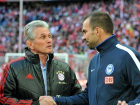 Jupp Heynckes in Markus Babbel