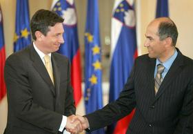 Janša in Pahor