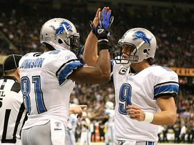 Calvin Johnson in Matthew Stafford