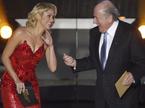 Sepp Blatter in Shakira