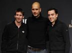 Lionel Messi, Pep Guardiola, Xavi Hernandez