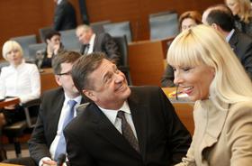 Zoran Janković in Melita Župevc