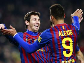 Lionel Messi, Alexis Sanchez