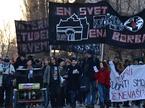Protest zaradi ukinitev štipendij tujim študentom