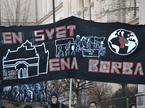 Protest zaradi ukinitev štipendij tujim študentom