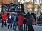 Protest zaradi ukinitev štipendij tujim študentom