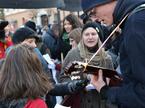 Protest zaradi ukinitev štipendij tujim študentom