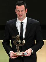 Samir Handanović s priznanjem za vratarja leta 2011 v Italiji