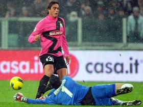 Alessandro Matri in Samir Handanović