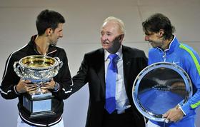 Novak Đoković, Rod Laver in Rafael Nadal