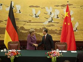 Angela Merkel in Ven Džjabao