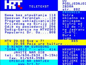 Teletekst HRT-ja